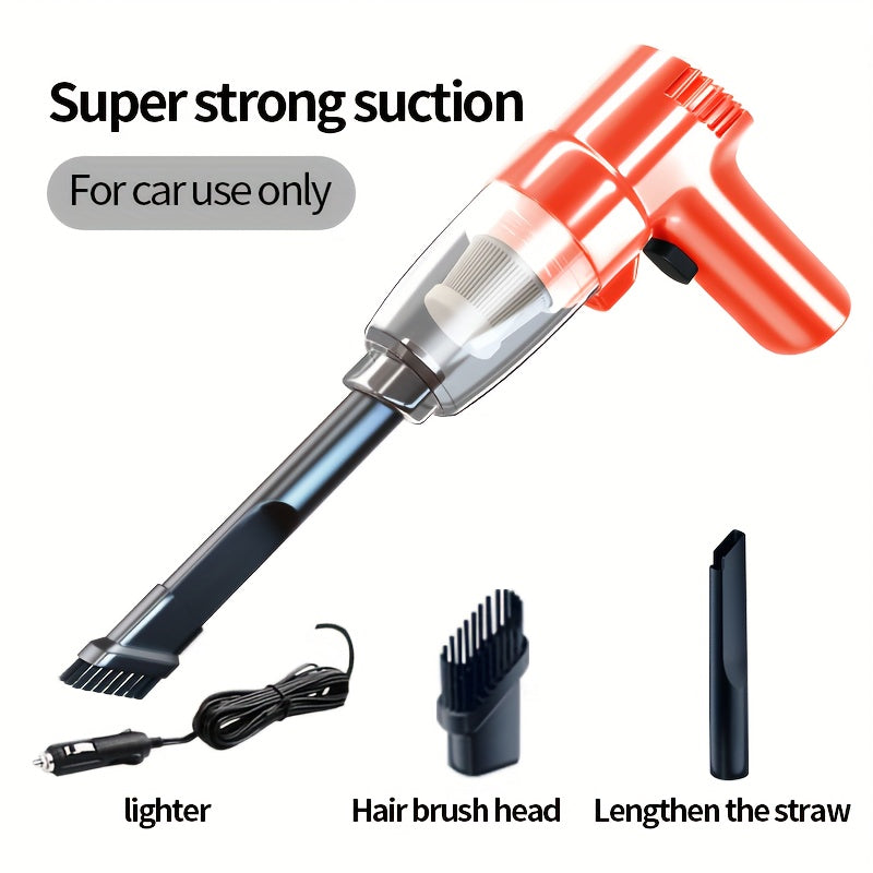 OUDEMU Car Vacuum Cleaner - Powerful 3Kpa Suction, Corded (3M)